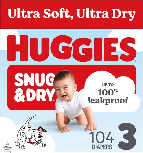 Vista 50 de Pañales Huggies Snug & Dry para bebé