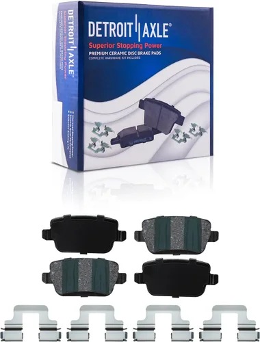 Vista 140 de Detroit Axle - Pastillas de Freno Delantero Izquierdo Reemplazo de Pinza de Disco para Ford Fusion Mazda 6 Lincoln MKZ Mercury Milan 2006-2012