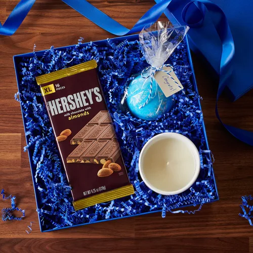 Vista 5 de HERSHEY'S Chocolate con leche con almendras XL, barras de caramelo, 4.25 onzas (12 unidades, 16 piezas)