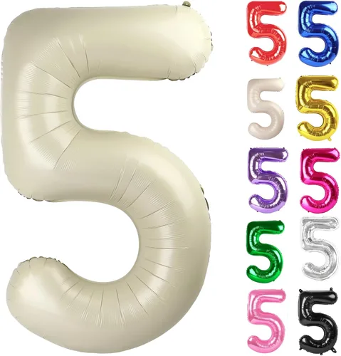 Vista 182 de Globo negro del número 0 de 40 pulgadas – globo número 0, decoraciones