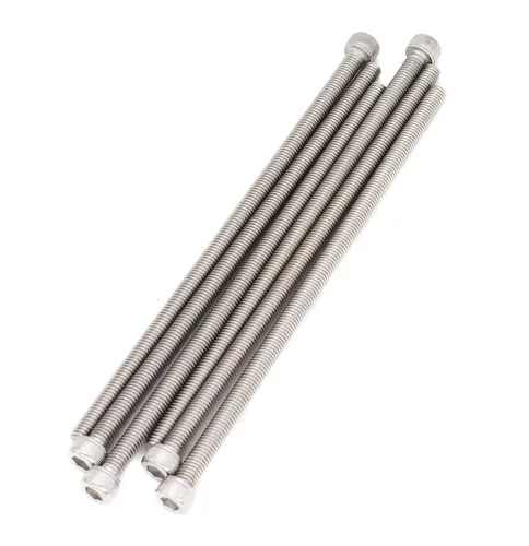 Vista 9 de Tornillos hexagonales extra largos de acero inoxidable 304 M3 x 4.331 in - 0.020 in de paso