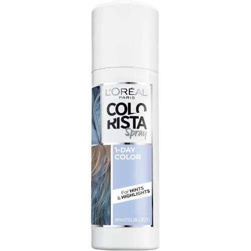 Vista 8 de L'Oreal Paris Color para pelo colorista, espray de un día, Plateado