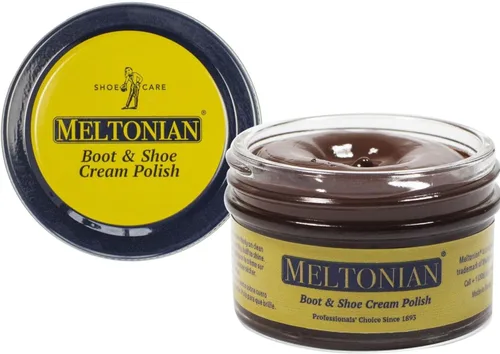 Vista 51 de Meltonian Betún en Crema para Zapatos, Betún para Botas, Betún para Zapatos de Cuero a Base de Aceite con Cera de Abejas, Restaura y Protege, Más