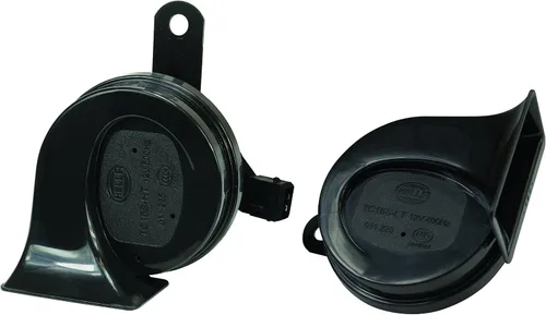 Vista 12 de HELLA 012010971 Kit de Bocina de Trompeta Negra de 12V (Ajuste Universal - Paquete Blíster)