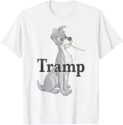 Vista 14 de Disney Lady and The Tramp Spaghetti Tramp - Camiseta para parejas