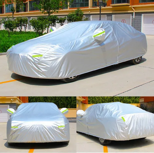 Vista 6 de KouKou Oxford SUV Jeep - Cubierta impermeable para automóvil, para todo tipo de clima, para exteriores, contra la lluvia, el polvo, el sol, UV