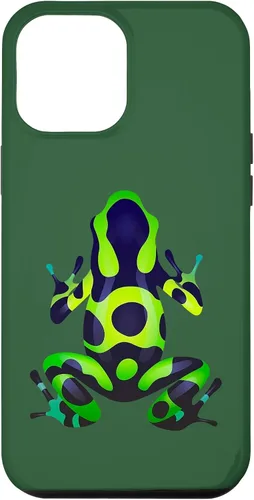 Vista 26 de Green & Black Poison Dart Frog Colored Exotic Amphibian Pet Case for iPhone 16