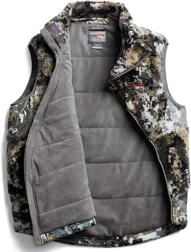 Vista 2 de Sitka Optifade Elevated II - Chaleco de caza con aislamiento silencioso para hombre