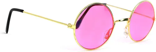 Vista 6 de Z-Shop Conjunto de accesorios para disfraz hippie de Halloween de los años 60 y 70 para mujer