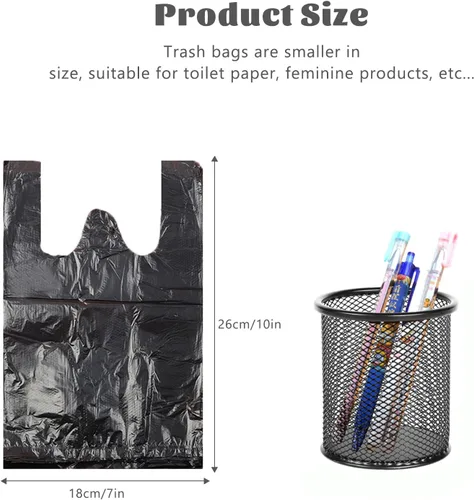 Vista 2 de Bolsas de servilletas sanitarias, 300 bolsas de eliminación personal para mujeres, servilletas sanitarias, productos femeninos (300)