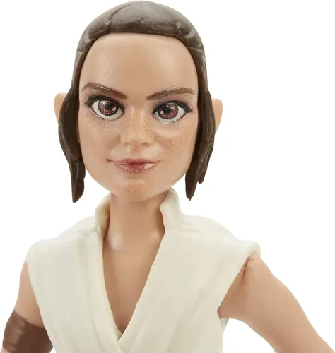 Vista 4 de STAR WARS Galaxy of Adventures The Rise of Skywalker Rey Figura de acción de 5 pies con divertido movimiento de acción de sable de luz