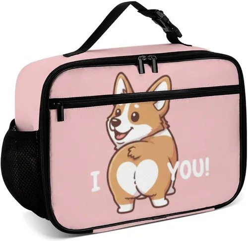 Vista 9 de Lonchera reutilizable de libélula con aislamiento, bolsa enfriadora, lonchera para comida y comida, bolsa de mano para mujeres, niños, niñas
