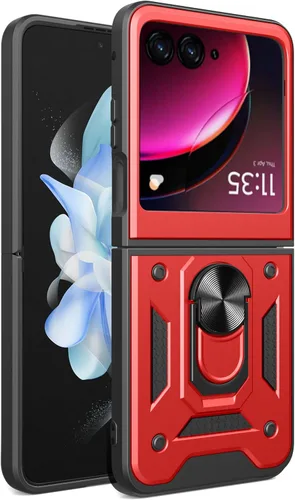 Vista 106 de Compatible con Tecno Pova Neo 2 Bracket Shell, con cubierta deslizante para lente de cámara compatible con Tecno Pova Neo 2 LG6n Case Negro