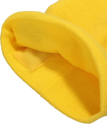 Vista 4 de Bioworld Pokemon Pikachu Big Face LED Light Up Knit Character Beanie