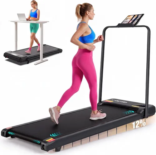 Vista 9 de Almohadilla pequeña con cinta de correr plegable inclinada para oficina