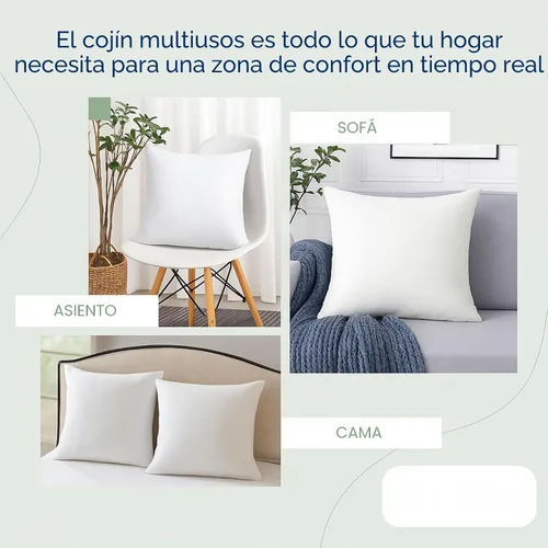 Vista 4 de LANE LINEN Relleno de almohada de 12 x 20 pulgadas, juego de 4 almohadas decorativas blancas para sofá cama, rellenos de almohada esponjosos