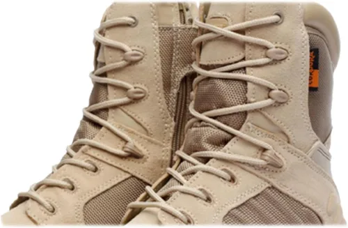 Vista 9 de Kervaky Botas tácticas para hombre, botas militares, botas duraderas, botas de senderismo, botas ligeras, botas para exteriores