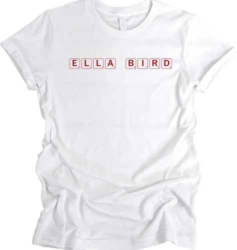 Vista 4 de Scrabble Personalized Shirt, Add Your Own Text, Custom Scrabble Font Shirts, Customized T-Shirts, Custom Scrabble Design Shirt