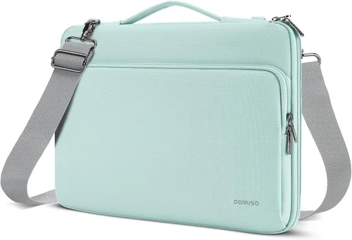 Vista 11 de DOMISO 360 Funda protectora para laptop MacBook Air M5 de 15 pulgadas Turquesa