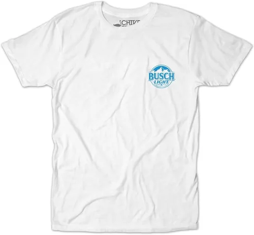 Vista 2 de theCHIVE Busch Catch of The Day Crips and Cold as Steam T-Shirt