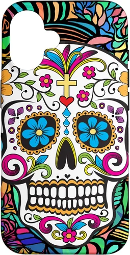 Vista 28 de Funda para iPhone 11 Pro Max Day of the Dead Sugar Skull