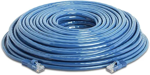 Vista 118 de Cmple - Cable Ethernet Cat5e de 1.5 pies, Cable Patch Ethernet UTP Cat 5e de 350 MHz, Cable LAN de red de 1 Gbps, conectores RJ45, compatible
