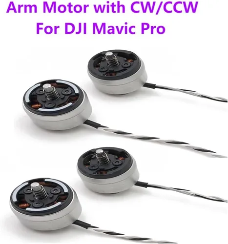 Vista 2 de SeiZed Original Used Arm Motor with CW/CCW Propeller Base Replacement for DJI Mavic Pro Drone Repair Parts (Color : 1 Set)