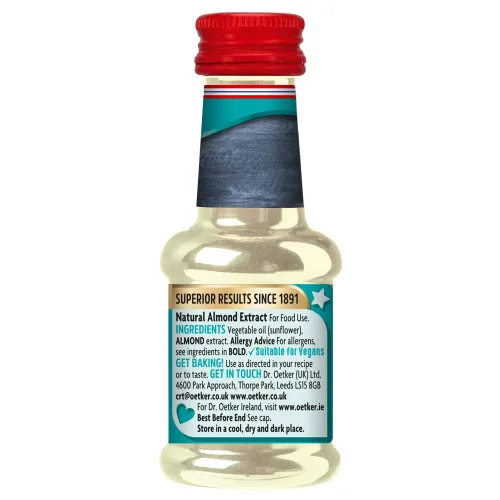 Vista 2 de Dr. Oetker - Extracto Natural - Almendra Marroquí - 1.2 fl oz