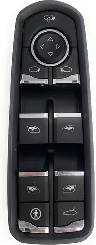 Vista 3 de Interruptor de ventana de puerta izquierda del conductor se adapta a Porsche Cayenne (21-11) / Porsche Macan (22-15) / Porsche Panamera (16-14)