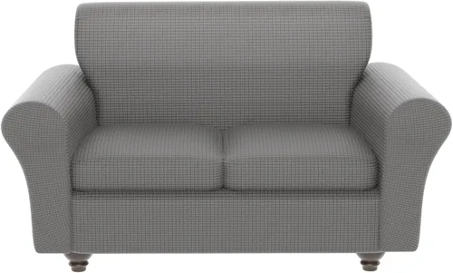 Vista 37 de Fundas elásticas para silla, fundas elásticas para sillón de 2 piezas, fundas de sofá lavables con diseño floral para sillón, protector de muebles