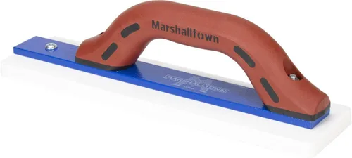 Vista 6 de MARSHALLTOWN - Flotador manual de relámpago blanco, hormigón flotante hecho más rápido y fácil, resultados profesionales suaves, ensamblado