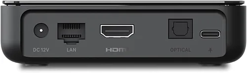 Vista 4 de Dune HD Box R 4K Plus, reproductor multimedia, Ultra HD, motor de imagen VS10, Android TV 14, WiFi 6, Bluetooth, óptico S/PDIF