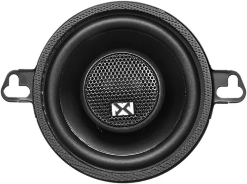 Vista 4 de NVX NSP35 - Altavoces para automóvil de 3.5 pulgadas, 200 W máximo, 70 W RMS, coaxial de 2 vías con tweeters de cúpula de seda y X-overs integrados