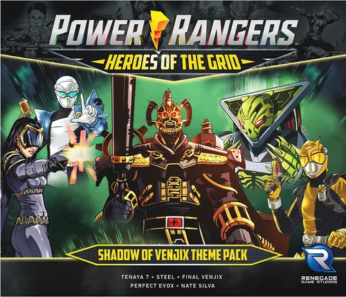 Vista 3 de Renegade Game Studios Los Power Rangers Heroes of the Grid: Shadow of Venjix