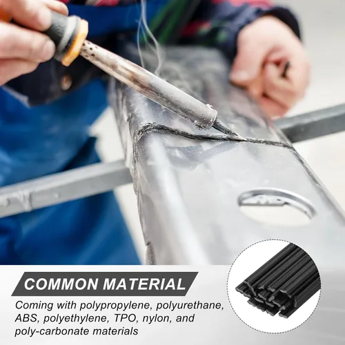 Vista 4 de Plastic Welding Rods, Welder Rod High-Strength Waterproof Fit for Repairing Plastic