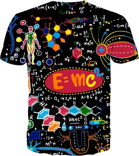 Vista 2 de Camisetas unisex de manga corta con estampado 3D para hombres y mujeres