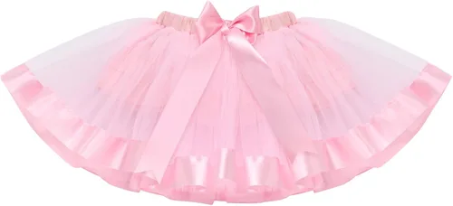 Vista 4 de ODASDO Conjunto de 3 piezas de traje de primer cumpleaños para niña con estampado de flores, de algodón, falda tutú, corona y diadema