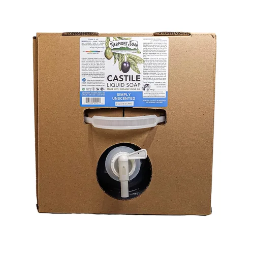 Vista 19 de Vermont Castile Jabón Lavanda, jabón líquido suave para pieles sensibles y gel de baño natural, champú orgánico para cabello graso, aloe castilla