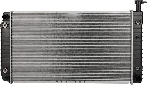 Vista 23 de SCITOO Conjunto de radiador de aluminio refrigerante del motor para 1986-1994 para Nissan D21 2.4L 3.0L 1987 para Nissan para Pathfinder 2.4L