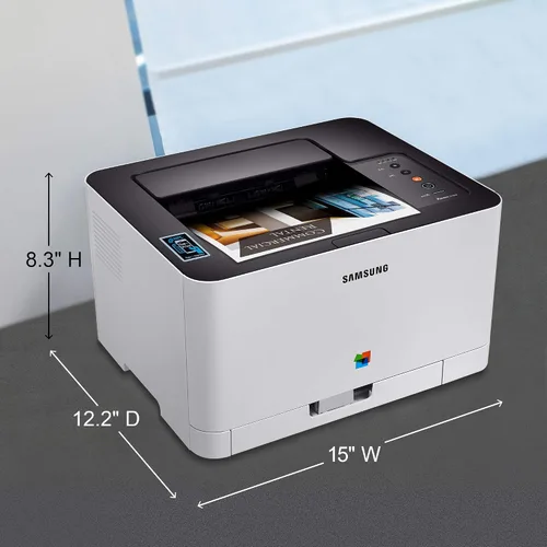 Vista 3 de Samsung Electronics Impresora a color con wifi Xpress SL-C430W/XAA, reposición de Amazon activada