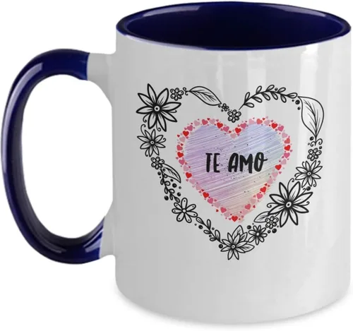 Vista 3 de San Valentín Vaso para la jefa de la casa perfecto regalo para novia, enamorada, esposa y prometido vaso con afirmaciones positivas, 11onza