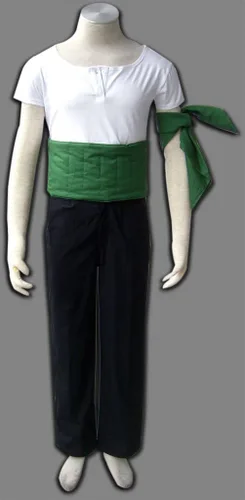 Vista 6 de Disfraz de cosplay zoro de talla estadounidense para hombre