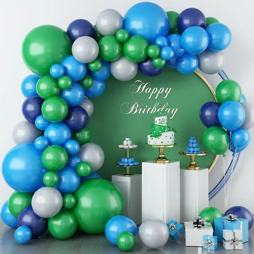 Vista 18 de Kit de arco de globos naranjas, guirnalda de globos de otoño de Acción de Gracias con globo de papel de aluminio de hoja burdeos naranja quemado Día