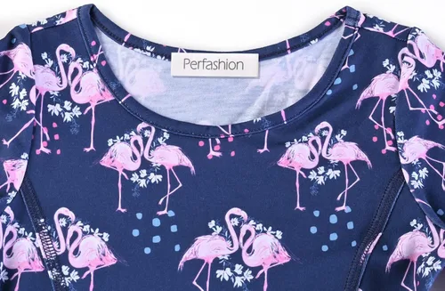 Vista 3 de Perfashion Vestidos a juego para niñas y muñecas sin mangasmanga larga, acampanados, faldas de fiesta de unicornio