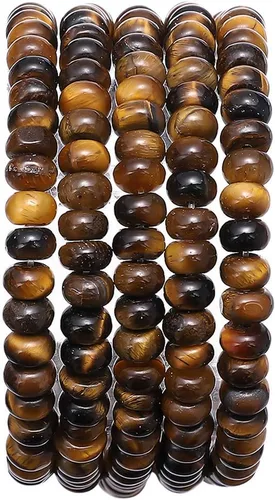 Vista 29 de BEADIA Cuentas de piedra natural africana de turquesa faceted rondelle 3x4mm semipreciosas sueltas para hacer joyas 38cm