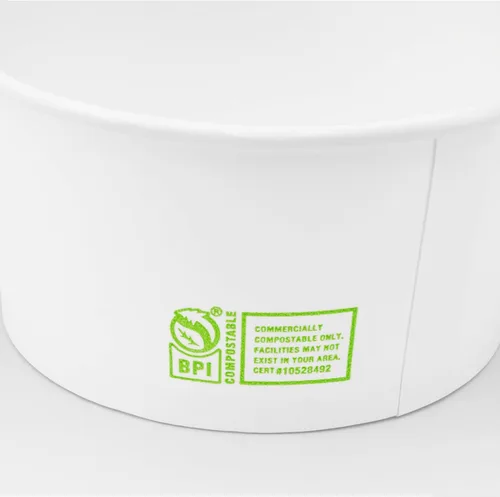 Vista 8 de KARAT EARTH Vaso de papel ecológico de 2 oz (2.441 in) - Blanco, caja de 2000, KE-P200-PPRW