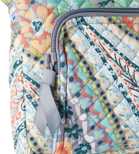 Vista 3 de Bolsa cruzada de algodón Little Hipster para mujer, con protección con interferencia de radiofrecuencia