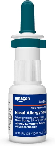 Vista 7 de Amazon Basic Care - Spray nasal de triamcinolona acetónido para alergias de múltiples síntomas, 0.37 fl oz (paquete de 1)