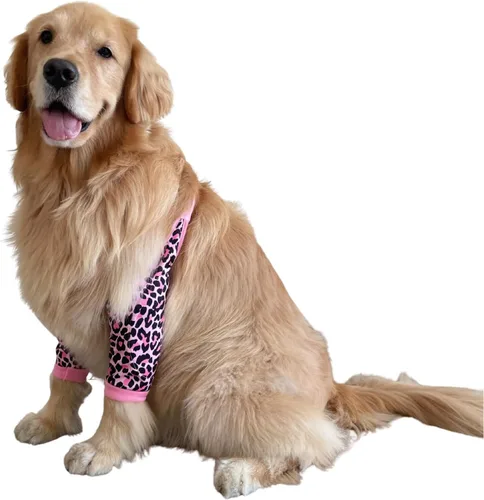 Vista 8 de Protector de codo para perro, coderas con almohadilla de malla para perros medianos y grandes para evitar lamer heridas (automóvil, 4XL)