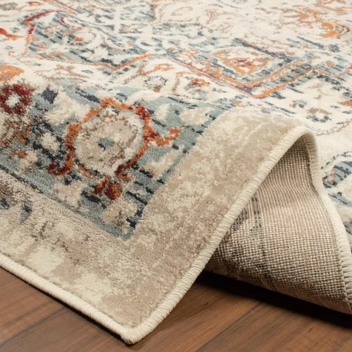 Vista 3 de Superior Alfombra de área interior con respaldo de yute, decoración moderna de piso para el hogar, pasillo, sala de estar, cubierta de suelo